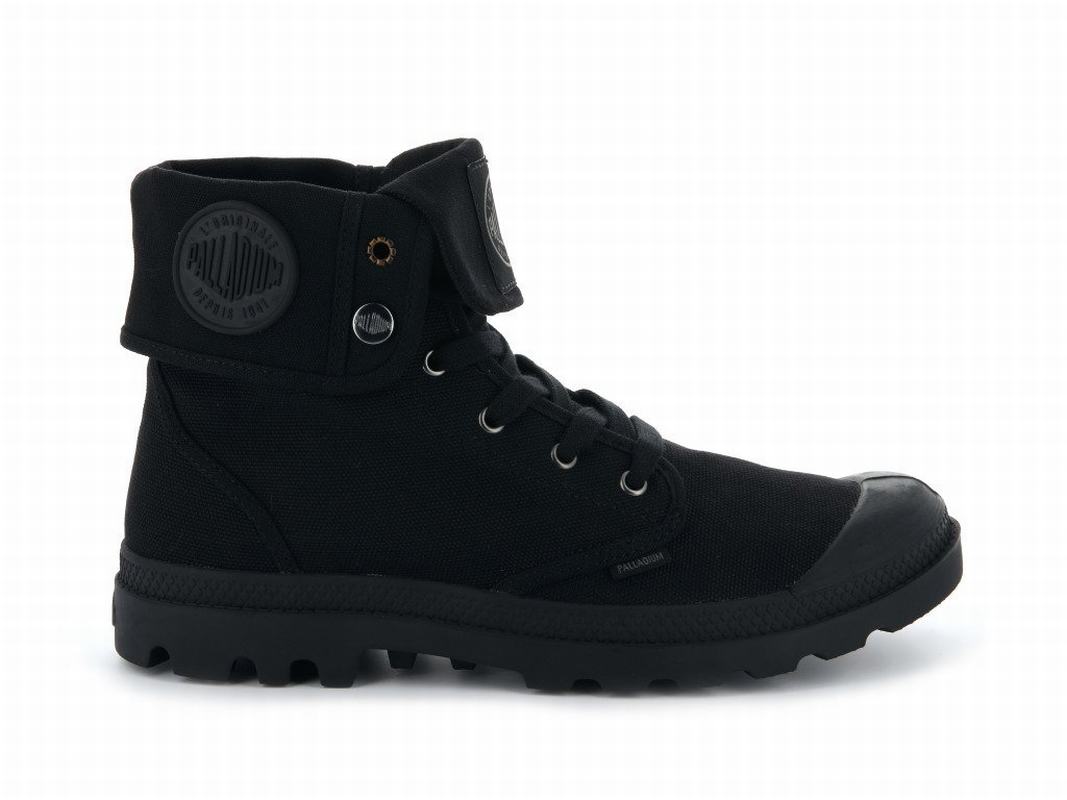 Palladium Baggy Mens Boots Black Australia [TLHQFK-905]